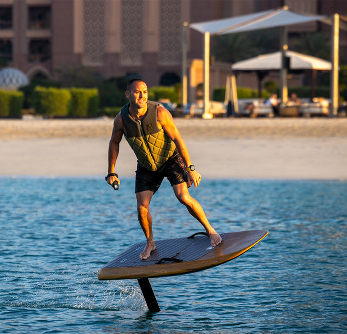 Premium efoil in Dubai for luxury water sports and adventure experiences