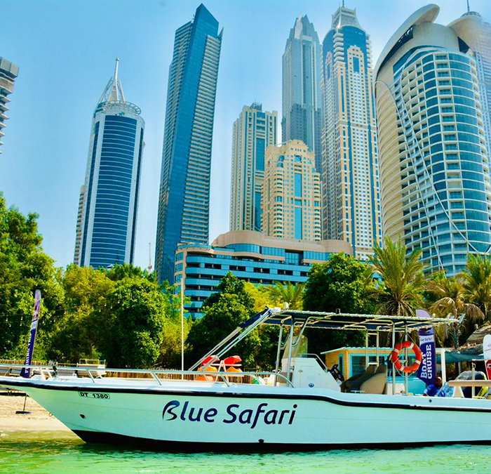 Deep sea fishing Dubai trip on a 35 ft boat with open sea experience