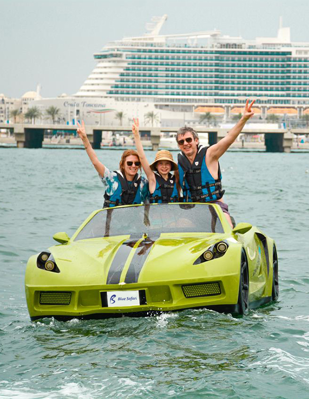 Jet car experience alongside best jet ski in Palm Jumeirah